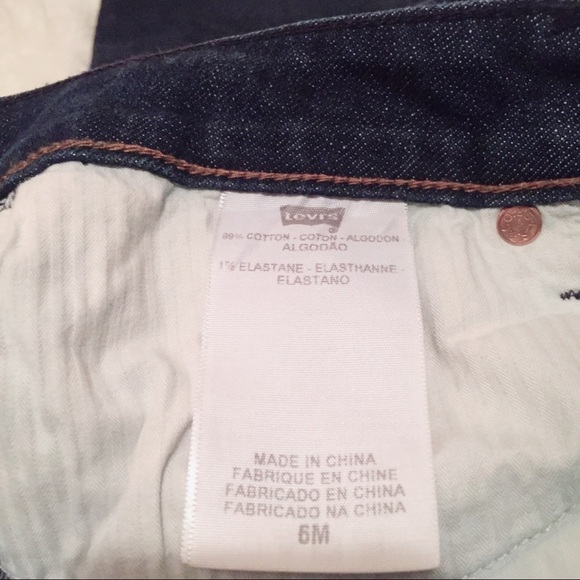 Levi's Womens Slight Curve Classic Bootcut 6/28 - Picture 6 of 6